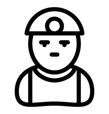 Alt satırı vektör simgesi