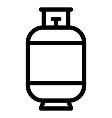 Silindir satırı vektör simgesi