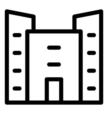 yapı çizgisi vektör simgesi