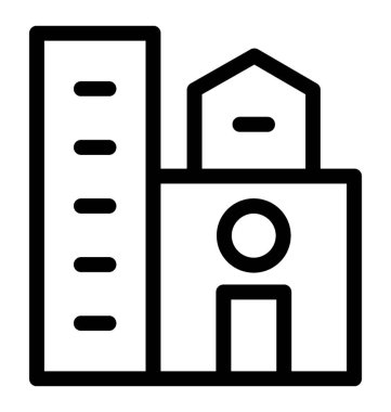 yapı çizgisi vektör simgesi