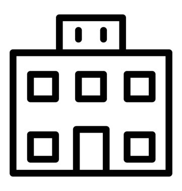 Yazlık satırı vektör simgesi