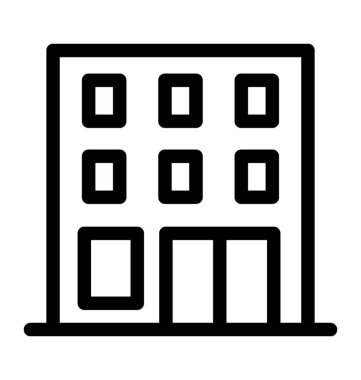 ev satırı vektör simgesi