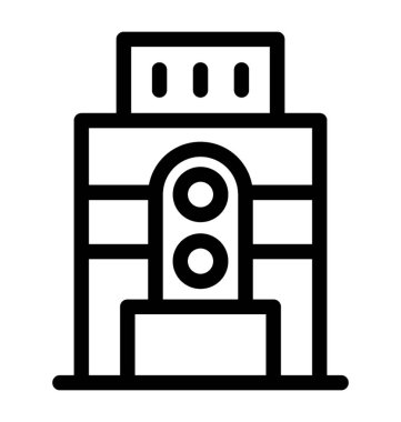 yapı çizgisi vektör simgesi