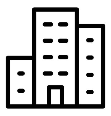 yapı çizgisi vektör simgesi