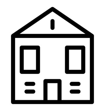 Yazlık satırı vektör simgesi