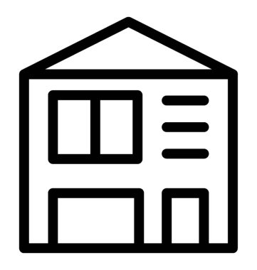 Yazlık satırı vektör simgesi