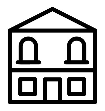 Yazlık satırı vektör simgesi