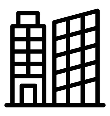 yapı çizgisi vektör simgesi