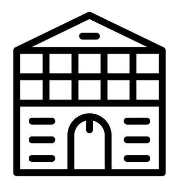 yapı çizgisi vektör simgesi