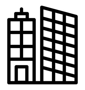 yapı çizgisi vektör simgesi