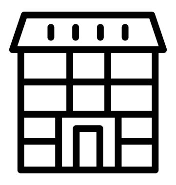 ev satırı vektör simgesi