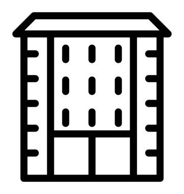 yapı çizgisi vektör simgesi