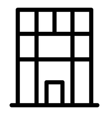 yapı çizgisi vektör simgesi