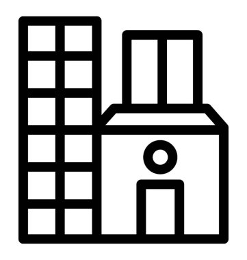 yapı çizgisi vektör simgesi