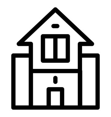 Yazlık satırı vektör simgesi