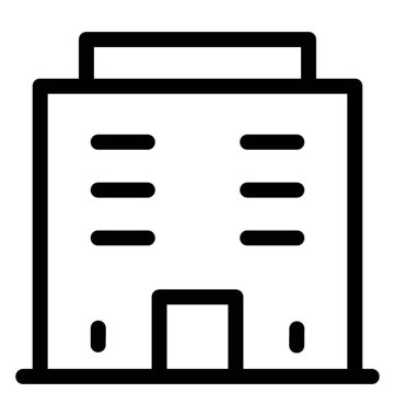 yapı çizgisi vektör simgesi