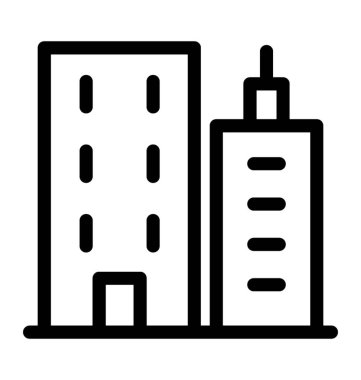yapı çizgisi vektör simgesi