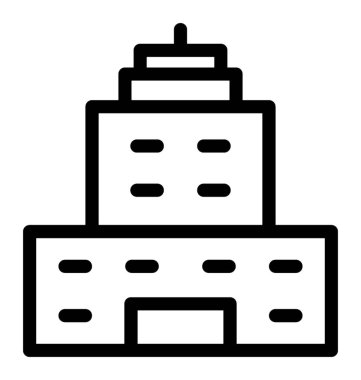 yapı çizgisi vektör simgesi