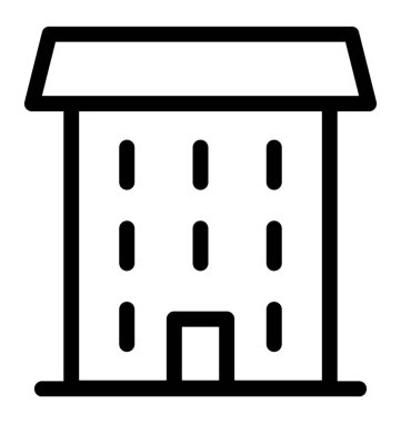 yapı çizgisi vektör simgesi