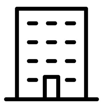 yapı çizgisi vektör simgesi