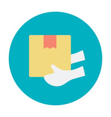 Renkli vektör çizim teslim