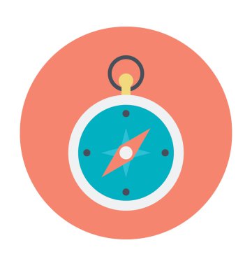 Kronometre vektör çizim renkli