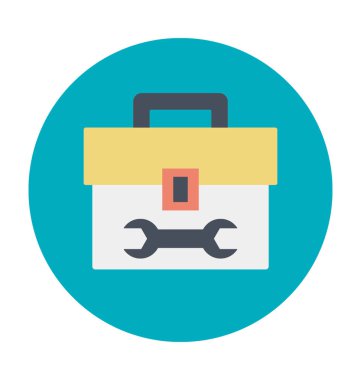 Aracı çanta vektör simgesi