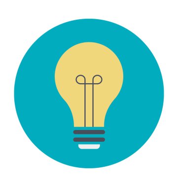 ampul vektör simgesi