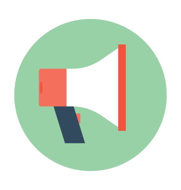 Megafon vektör simgesi