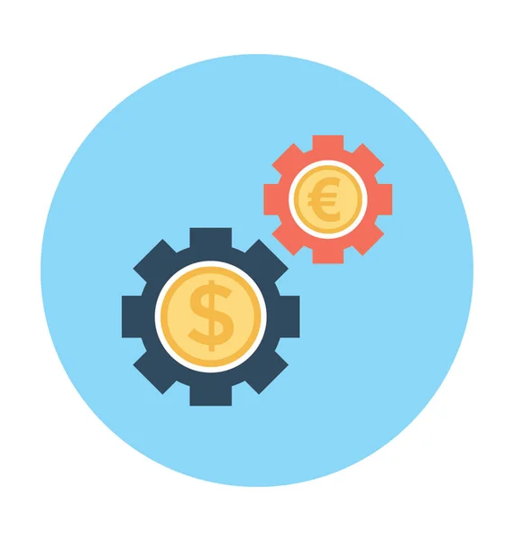 Plan d'investissement Icône vectorielle — Image vectorielle