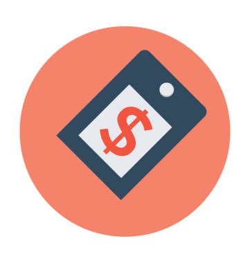 etiketi vektör simgesi