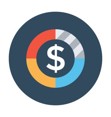 Doları vektör simgesi