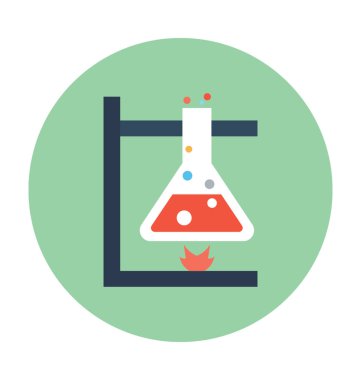 Laboratuvar Deney vektör simgesi