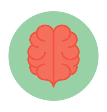 İnsan beyin vektör simgesi