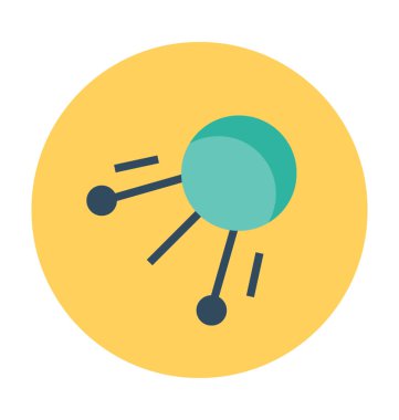 Sputnik vektör simgesi