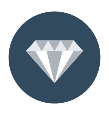 Elmas vektör simgesi