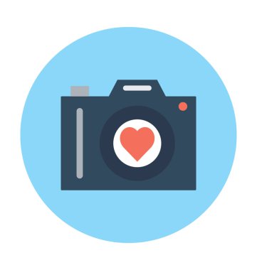 kamera vektör simgesi