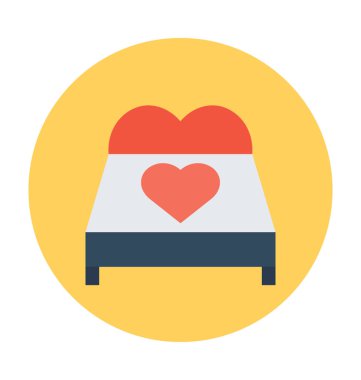 Yatak vektör simgesi