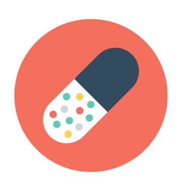 kapsül vektör çizim