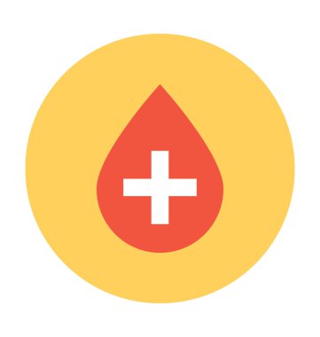 Kan yardım vektör çizim