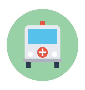 Ambulans vektör çizim