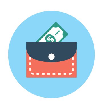 m-cüzdan vektör simgesi