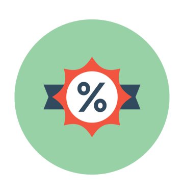 Fiş vektör simge indirim