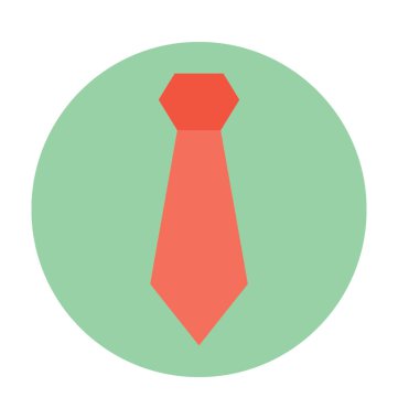 Boyunbağı vektör simgesi