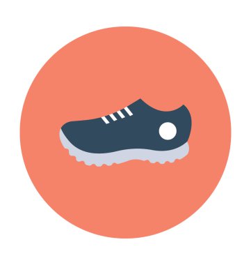 Spor ayakkabı vektör simgesi