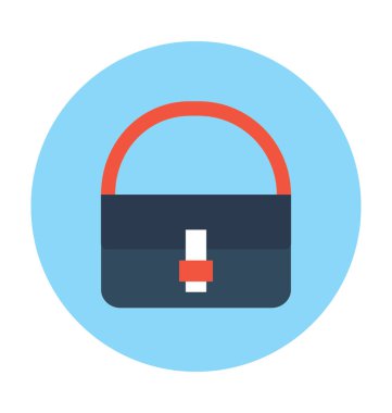 El Torbası vektör simgesi