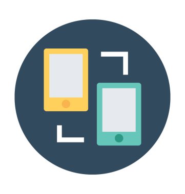 Veri paylaşımı vektör çizim