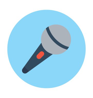 mikrofon vektör çizim