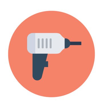 Matkap vektör çizim