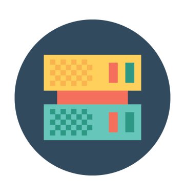 sunucu vektör çizim